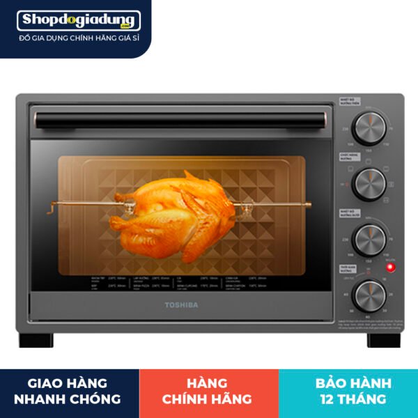 Lò nướng Toshiba TL-MC35Z - Khoang nướng Thiết kế hình kim cương - Hình ảnh 2