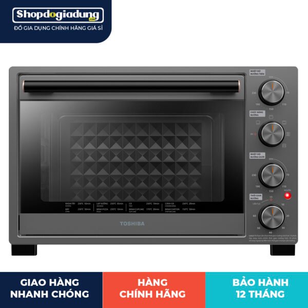 Lò nướng Toshiba TL-MC35Z - Khoang nướng Thiết kế hình kim cương - Hình ảnh 7
