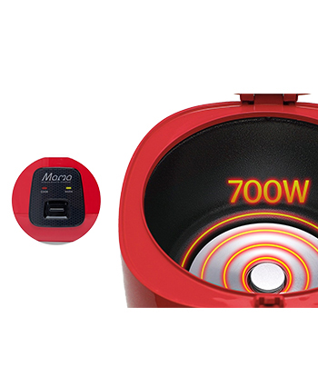 Nồi cơm điện Sunhouse Mama SHD8652R - góc nhìn 4
