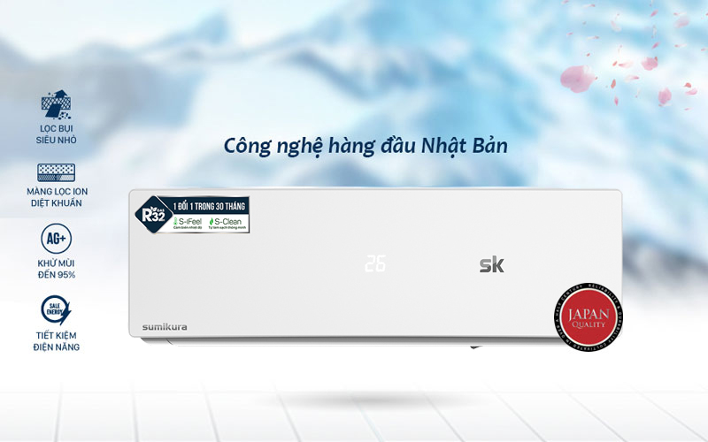 Máy lạnh treo tường Sumikura 3.0Hp APS/APO-280/Citi - Ảnh 3