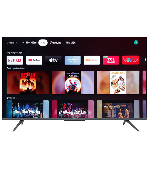 Google Tivi Qled TCL 4K 43 Inch 43Q636 - góc nhìn 4