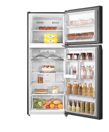 Tủ lạnh Toshiba 338 lít GR-RT440WE-PMV(06)-MG - góc nhìn 2