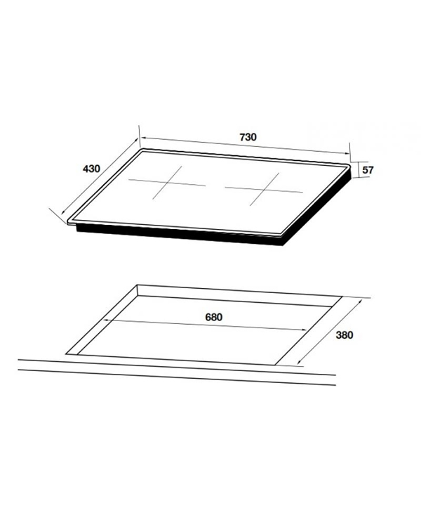 Bếp từ đôi Hafele HC-I3732A - Ảnh 3