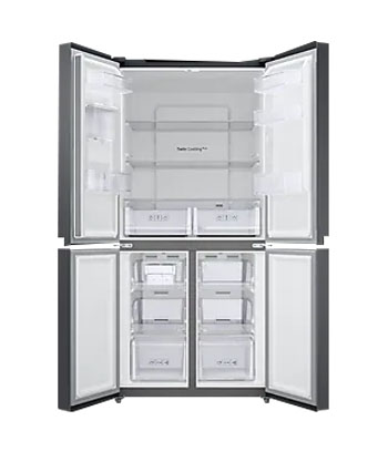 Tủ lạnh Samsung 488 lít RF48A4000B4/SV - góc nhìn 3
