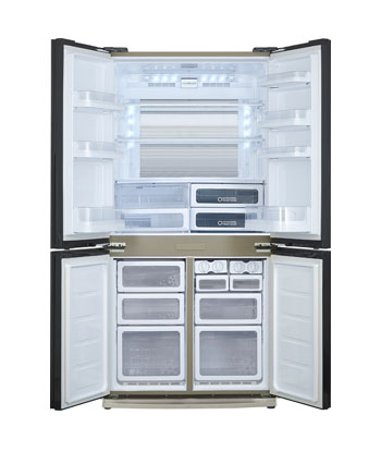 Tủ lạnh Sharp 556 lít SJ- FX630V -BE - góc nhìn 2