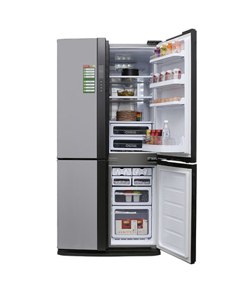 Tủ lạnh Sharp 605 lít SJ-FX680V-ST - góc nhìn 2