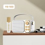 Loa Karaoke Mini Bluetooth kèm Micro không dây YS-103