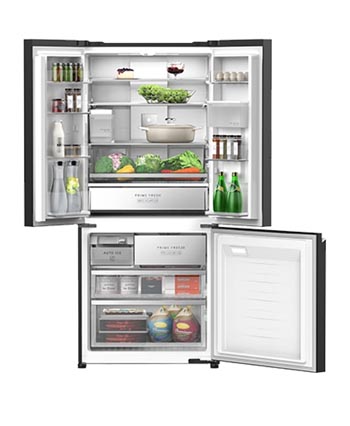 Tủ lạnh Panasonic 495 lít NR-CW530XHHV - góc nhìn 2