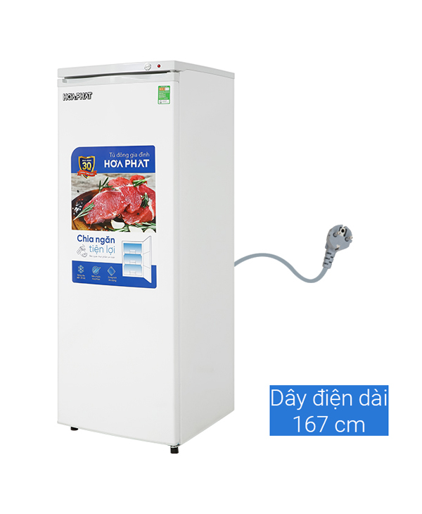 Tủ đông đứng Funiki Hoà Phát 208 lít HPF UAH6208 - góc nhìn 2