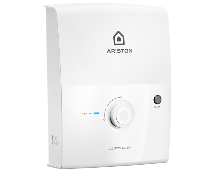 Máy nước nóng trực tiếp Ariston AURES EASY 3.5 - góc nhìn 3