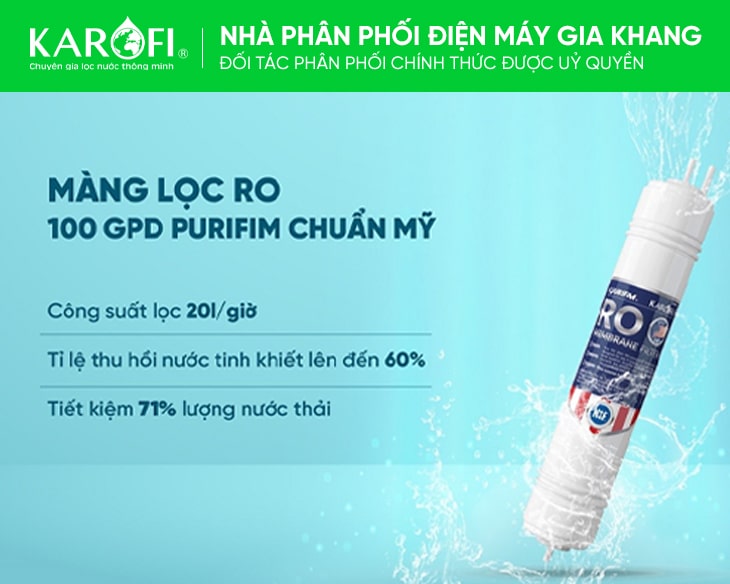 Máy lọc nước Karofi KAQ-D36S - góc nhìn 4