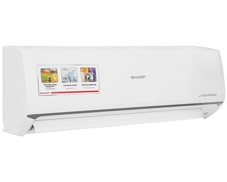 Máy lạnh Sharp Inverter 1.5 HP AH-X13ZEW - góc nhìn 3