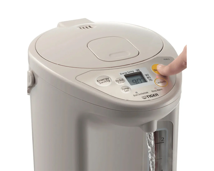 Bình thủy điện Tiger 4.0 lít PDR-S40W - góc nhìn 4