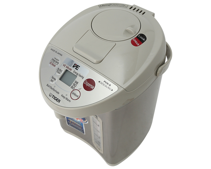 Bình thủy điện Tiger PVW-B30W 3.0 Lít - góc nhìn 2