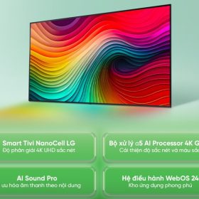 Good Tivi NanoCell LG 4K 65 Inch 65NANO81TSA type mới năm 2024 - hình ảnh sản phẩm