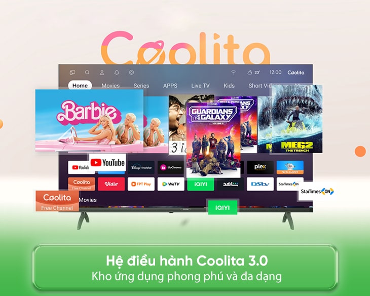 Sensible Tivi Coocaa Complete HD 43 Inch 43S3U+ fashion 2024, giá tốt - góc nhìn 5