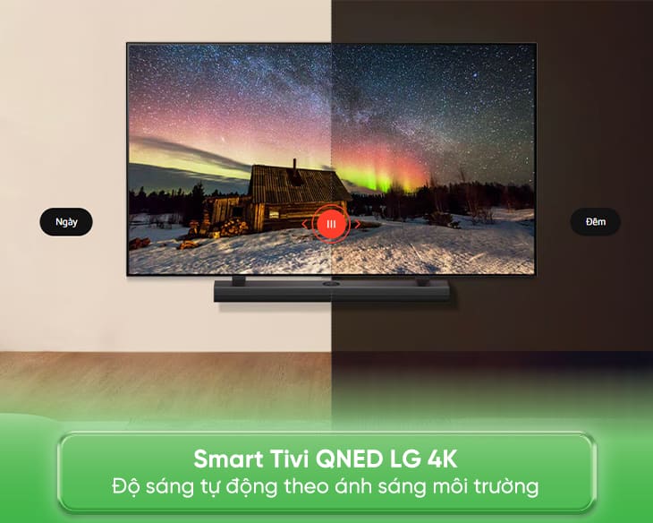 Sensible Tivi QNED LG 4K 75 Inch 75QNED91TSA Style 2024 - góc nhìn 5