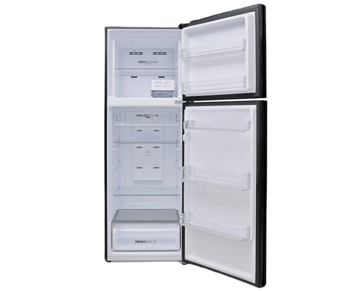 Tủ lạnh Aqua Inverter 298 lít AQR-T380FA(SL) chính hãng - góc nhìn 3