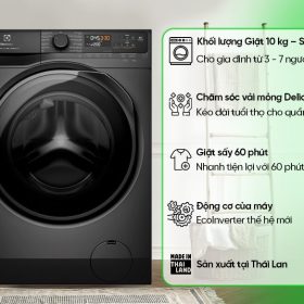 Máy giặt sấy Electrolux 10/7 kg EWW1023P5SC style 2024 - hình ảnh sản phẩm