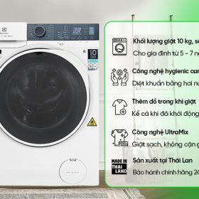 Máy giặt sấy Electrolux 10/7 kg EWW1024P5WB Giá Tốt - hình ảnh sản phẩm