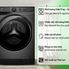 Máy giặt sấy Electrolux 11/7 kg EWW1143R7SC type 2024 - hình ảnh sản phẩm