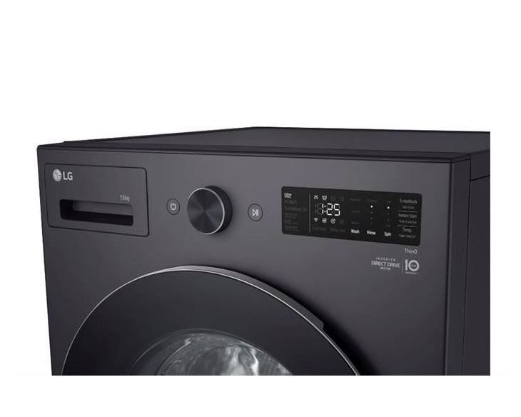 Máy giặt LG Inverter 15 Kg F2515SNTG style 2024 | Lam Anh Store - góc nhìn 5