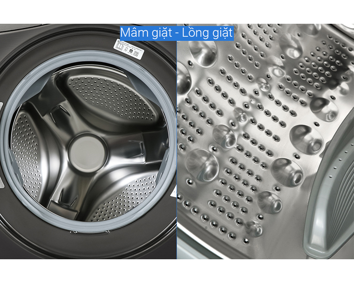 Máy giặt sấy LG 21/12 kg F2721HVRB chính hãng, giá tốt - góc nhìn 5