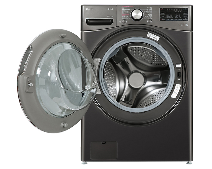 Máy giặt sấy LG 21/12 kg F2721HVRB chính hãng, giá tốt - góc nhìn 2