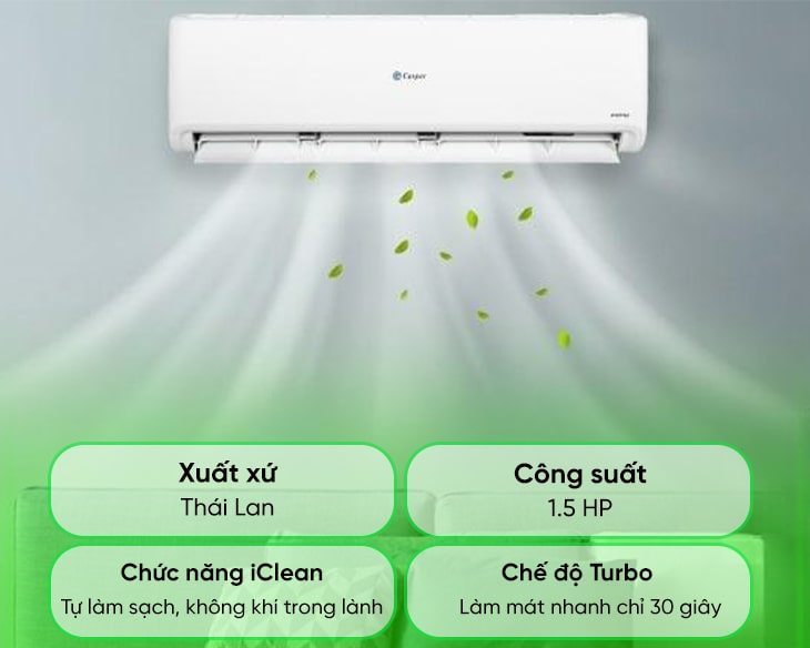 Máy lạnh Casper Inverter 2.5 HP GC-24IS35 giá tốt, có trả góp - hình ảnh sản phẩm