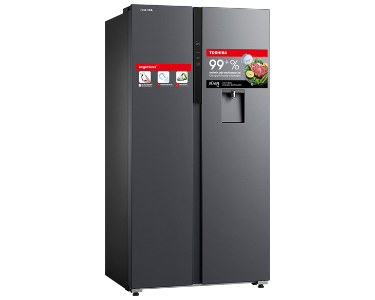 Tủ lạnh Toshiba Inverter 596 lít GR-RS775WI-PMV(06)-MG giá tốt - hình ảnh sản phẩm