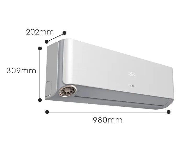 Máy lạnh Hisense Inverter 1.5 HP AS-12TW4RWUVA00 Giá tốt - góc nhìn 4