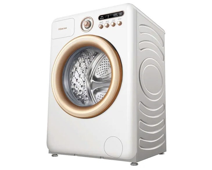 Máy giặt Hisense Inverter 10.5 kg WF105R5 | Lam Anh Store - góc nhìn 3