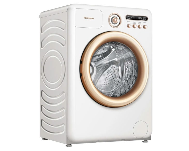Máy giặt Hisense Inverter 10.5 kg WF105R5 | Lam Anh Store - góc nhìn 2