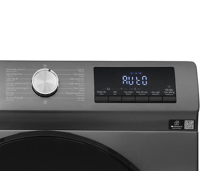 Máy giặt sấy Hisense Inverter 10.5/7 kg WDQA1043BT Giá Tốt - góc nhìn 5