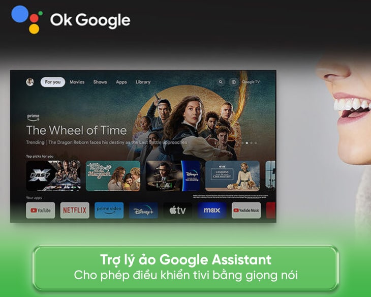 Google Tivi Sony 4K 85 inch K-85S30 Type 2024, Giá Tốt - góc nhìn 3