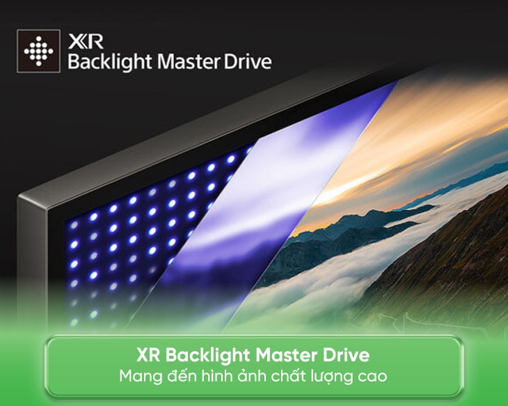 Google Tivi Mini LED Sony 4K 75 inch K-75XR90 Type 2024 - góc nhìn 4