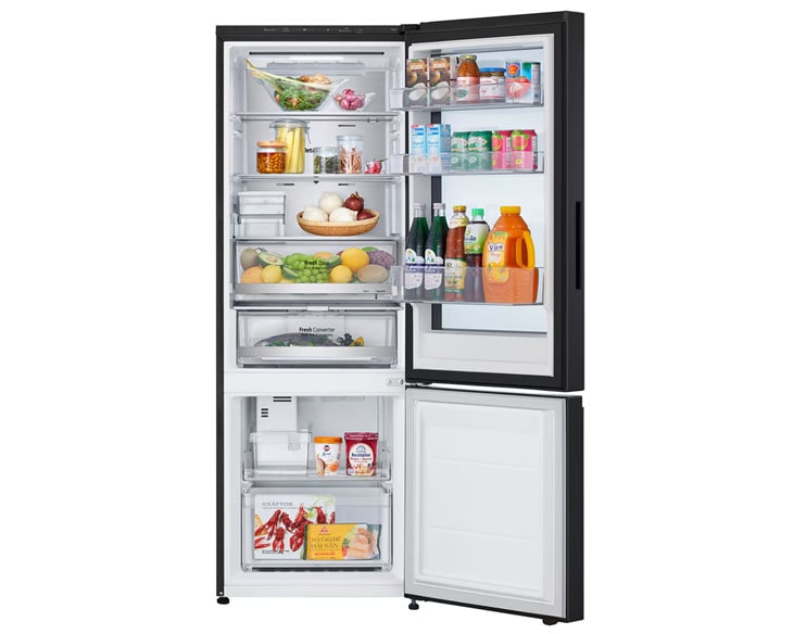 Tủ lạnh LG Inverter 340 lít LBB33BGMAI fashion 2024, giá tốt - góc nhìn 3