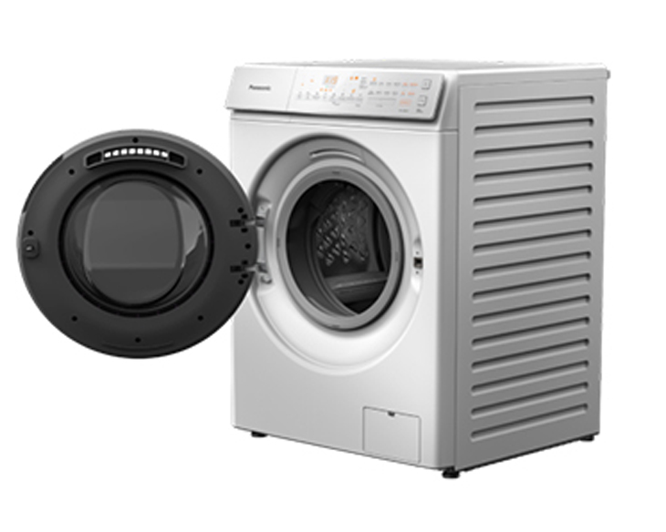 Máy giặt sấy Panasonic 10/2 kg NA-V10FC1WVT Giá Tốt - góc nhìn 3
