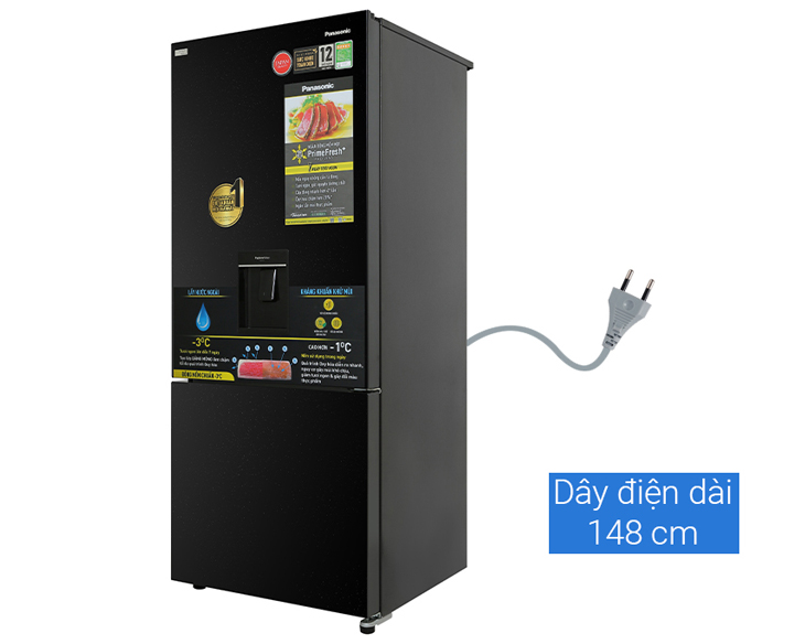 Tủ lạnh Panasonic Inverter 377 lít NR-BX421GPKV chính hãng - góc nhìn 2