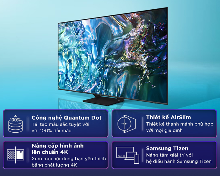 Good Tivi QLED Samsung 4K 85 Inch QA85Q60DA | Lam Anh Store - hình ảnh sản phẩm