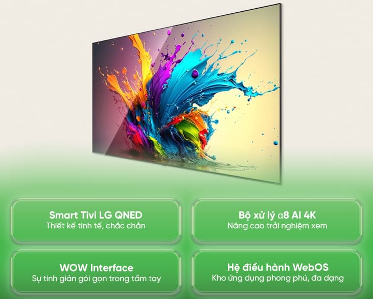 Sensible Tivi QNED LG 4K 75 Inch 75QNED91TSA Style 2024 - hình ảnh sản phẩm