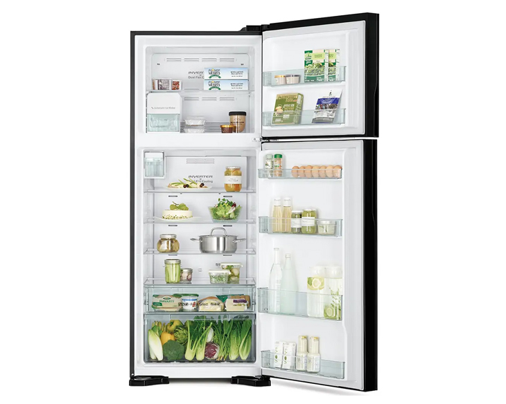 Tủ lạnh Hitachi Inverter 450 lít R-FG560PGV8X(GBK) Giá Tốt - góc nhìn 2