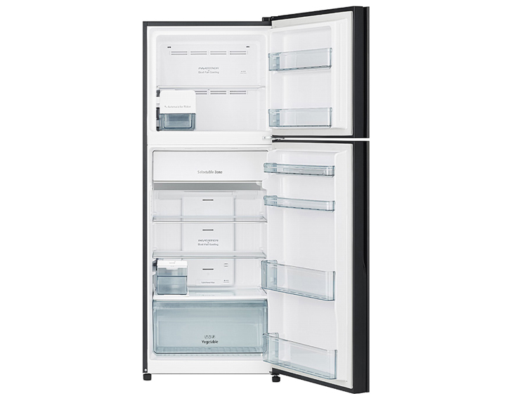 Tủ lạnh Hitachi Inverter 349 lít R-FVY480PGV0(GMG) Giá Tốt - góc nhìn 3