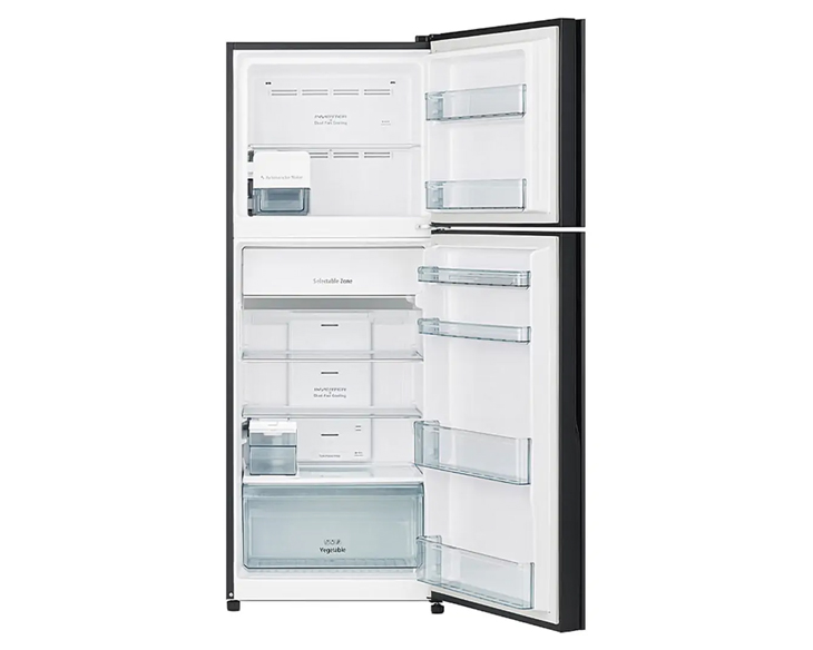 Tủ lạnh Hitachi Inverter 390 lít R-FVY510PGV0(GBK) Giá Tốt - góc nhìn 3