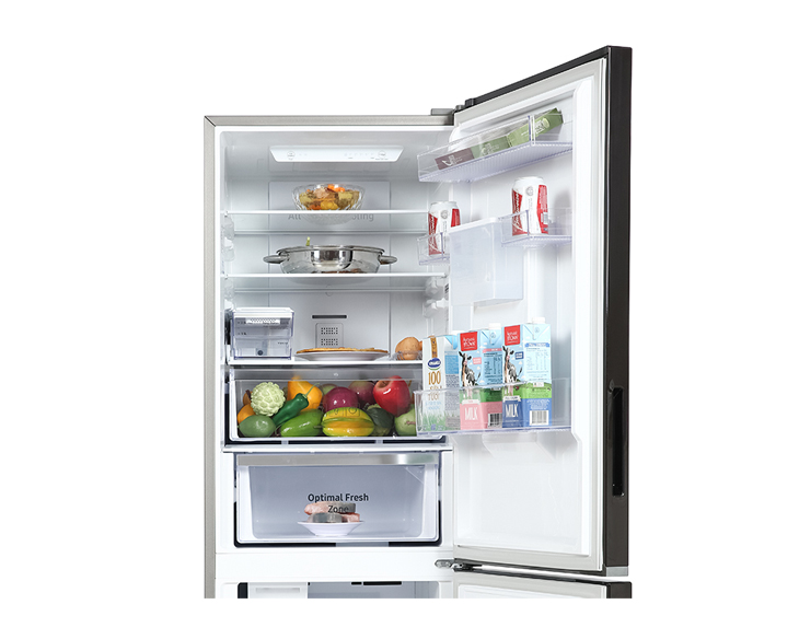 Tủ lạnh Samsung Inverter 307 lít RB30N4190BY/SV giá tốt - góc nhìn 5