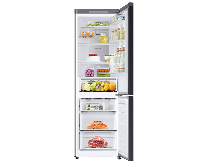 Tủ lạnh Samsung Inverter 339 lít RB33T307029/SV chính hãng - góc nhìn 4