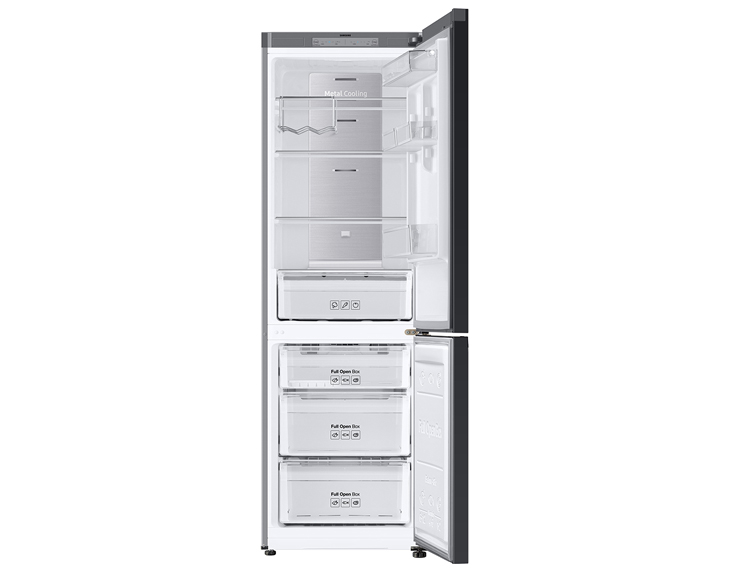 Tủ lạnh Samsung Inverter 339 lít RB33T307029/SV chính hãng - góc nhìn 2