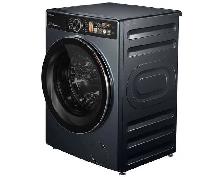 Máy giặt sấy Toshiba 10.5/7 kg TWD-T25BZU115MWV(MG) - góc nhìn 2