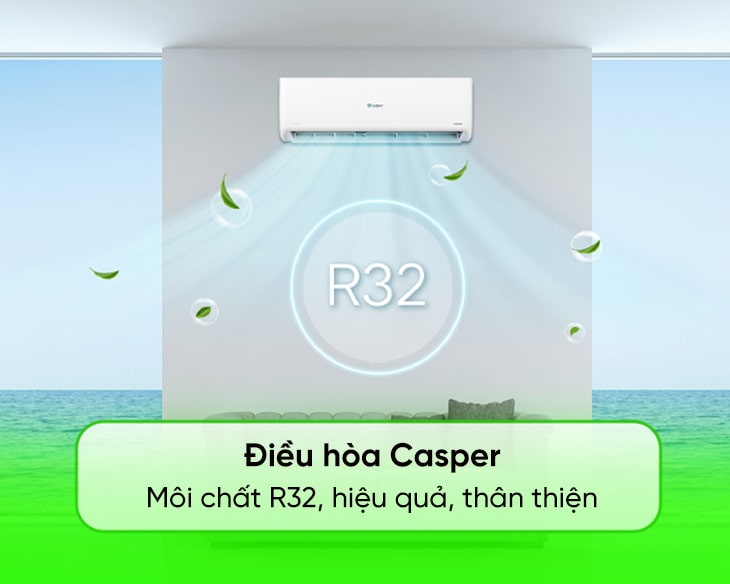 Máy lạnh Casper Inverter 2.5 HP TC-24IS36 fashion 2024 - góc nhìn 4