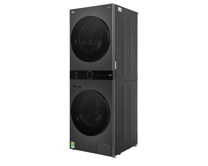 Tháp giặt sấy LG 14/10 kg WT1410NHB chính hãng, giá tốt - góc nhìn 5